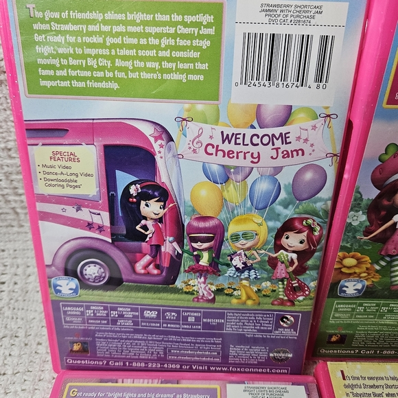 Strawberry Shortcake DVD Lot of 4 - Picture 6 of 10